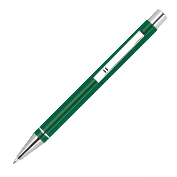10 Gel-Kugelschreiber mit Gravur / aus Metall / Gelschreiber / Farbe: grün