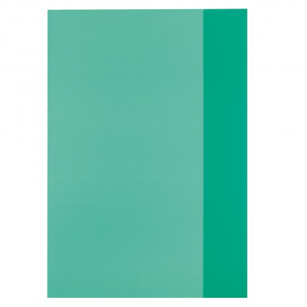 10 Herlitz Heftumschläge / Hefthüllen DIN A4 / Farbe: transparent grün