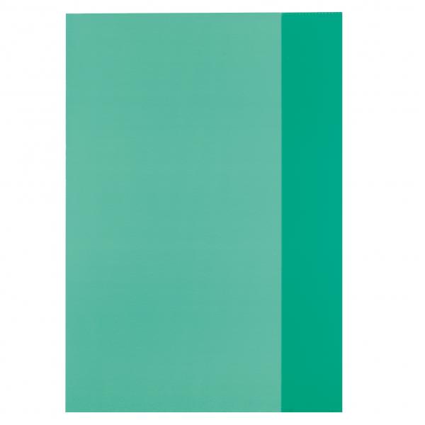 10 Herlitz Heftumschläge / Hefthüllen DIN A4 / Farbe: transparent grün