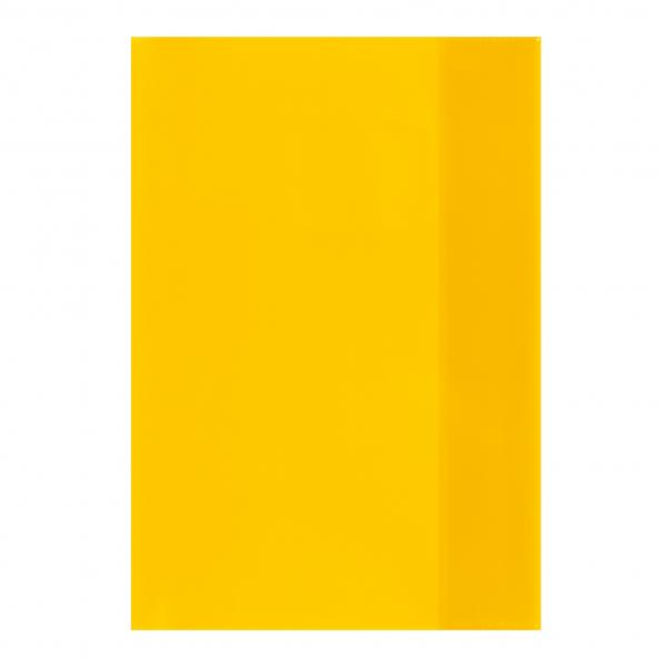 10 Herlitz Heftumschläge / Hefthüllen DIN A5 / Farbe: transparent gelb