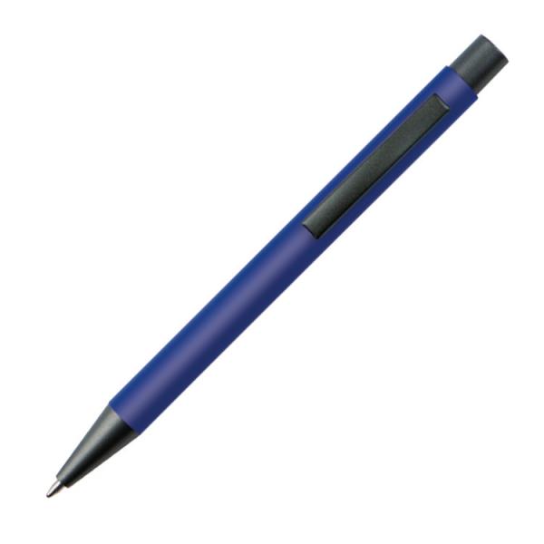 10 Kugelschreiber / mit Clip aus Metall / Farbe: blau