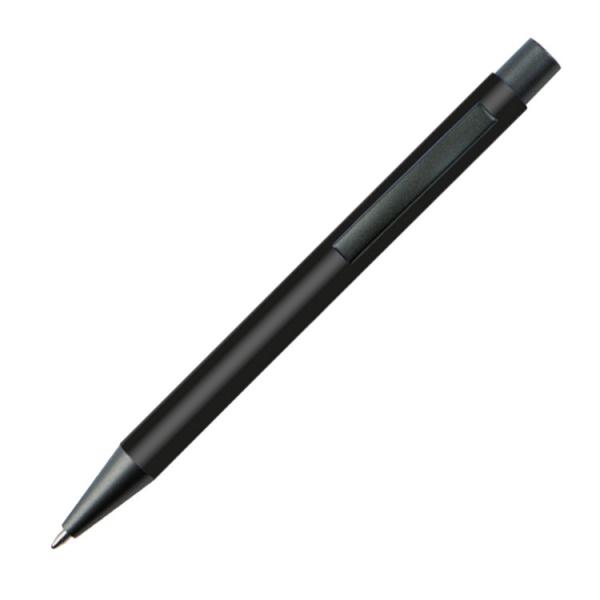10 Kugelschreiber / mit Clip aus Metall / Farbe: schwarz