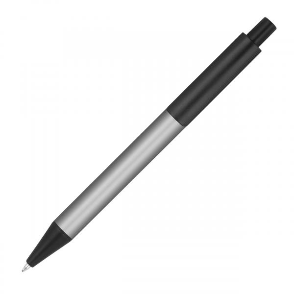 10 Kugelschreiber aus Metall mit Namensgravur - Farbe: metallic silber