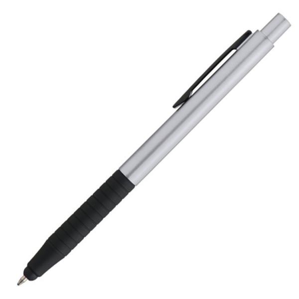 10 Touchpen Kugelschreiber / Farbe: silber