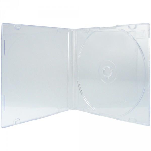 10 XLayer DVD CD Hüllen Single transparent matt slimcase