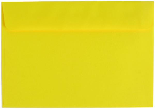 100 farbige Briefumschläge / Din C6 / Farbe: gelb
