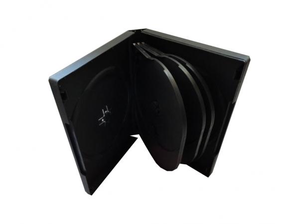 10x 8fach 8er DVD CD Box Hüllen black