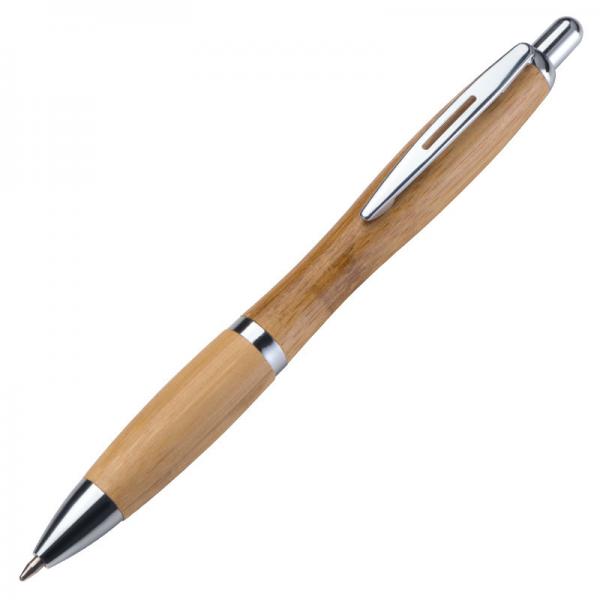 10x Bambus Kugelschreiber
