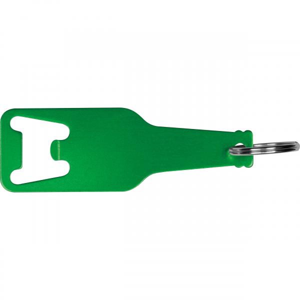 10x Flaschenöffner aus recyceltem Aluminim / Farbe: grün