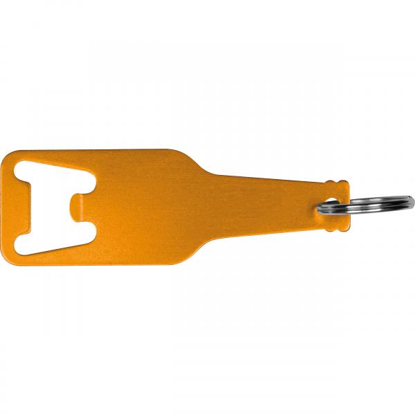10x Flaschenöffner aus recyceltem Aluminim / Farbe: orange