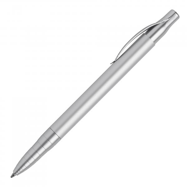 10x Kugelschreiber mit Gravur / aus Metall / Farbe: silber