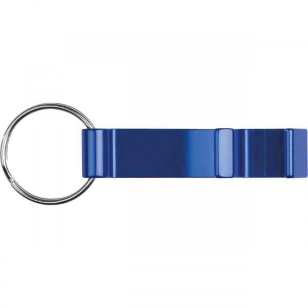 10x Schlüsselanhänger / mit Flaschenöffner / Farbe: blau