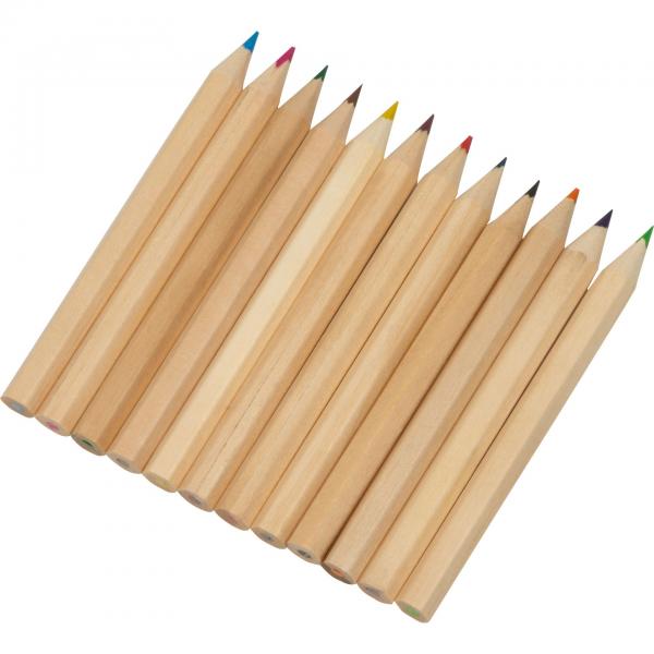 12 Mini Buntstifte/ 12 Farben