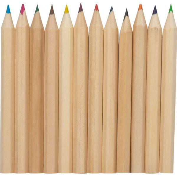 12 Mini Buntstifte/ 12 Farben