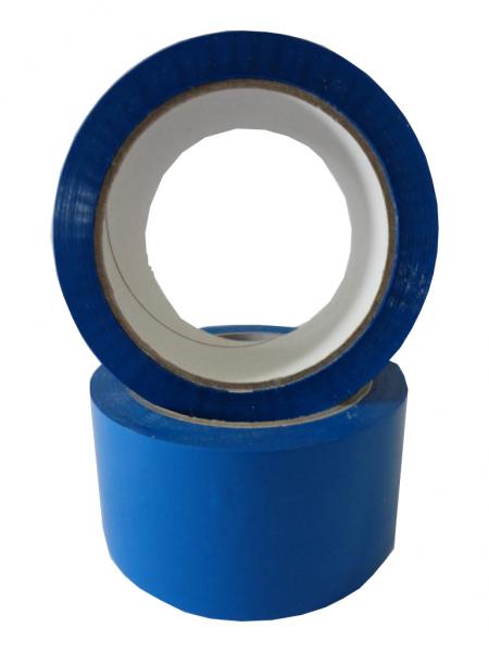 12 Rollen Klebeband Paketband Klebefilm Packband 66m X 50mm leise abrollend blau