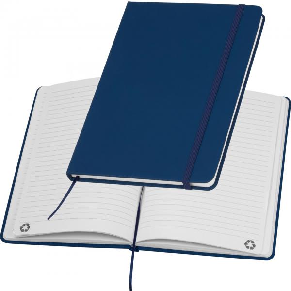 12x Notizbuch / DIN A5 / Umschlag aus PU / 160 linierte Seiten / 12 Farben