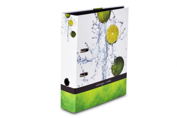 2 verschiedene Motivordner "Livepac Fruits"  / DIN A4 / "Erdbeere + Limette"