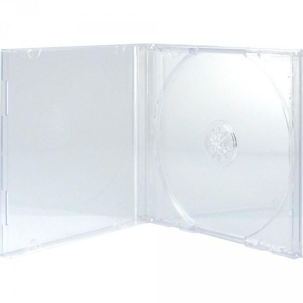 25 DVD CD Hüllen Jewelcase transparent