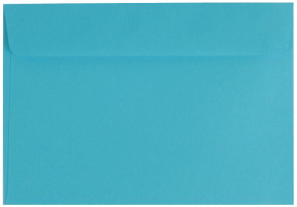 25 farbige Briefumschläge / Din C6 / Farbe: blau
