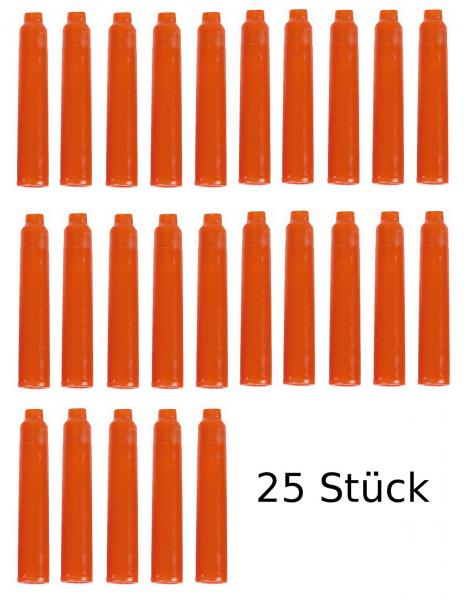 25 Füllerpatronen / Tintenpatronen / Farbe: orange