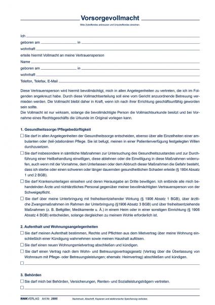 2x Patientenverfügung mit Mappe / mit Betreuungsverfügung, Vorsorgevollmacht,...