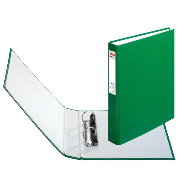 3 Herlitz Ringbücher / DIN A5 Ringbuch mit 2-Ringe / je 1x blau rot grün