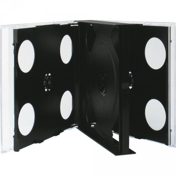 3 Xlayer DVD CD Hüllen 6fach 6er Jewelcases professional