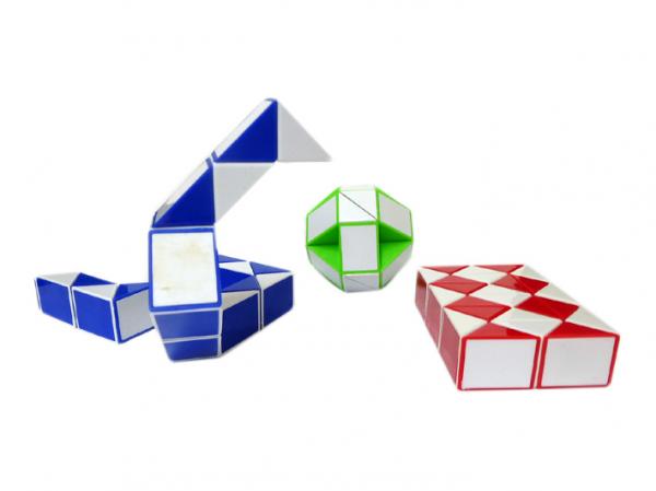 36 Prismen Twist Magic Cube / Zauberwürfel / Farbe: grün