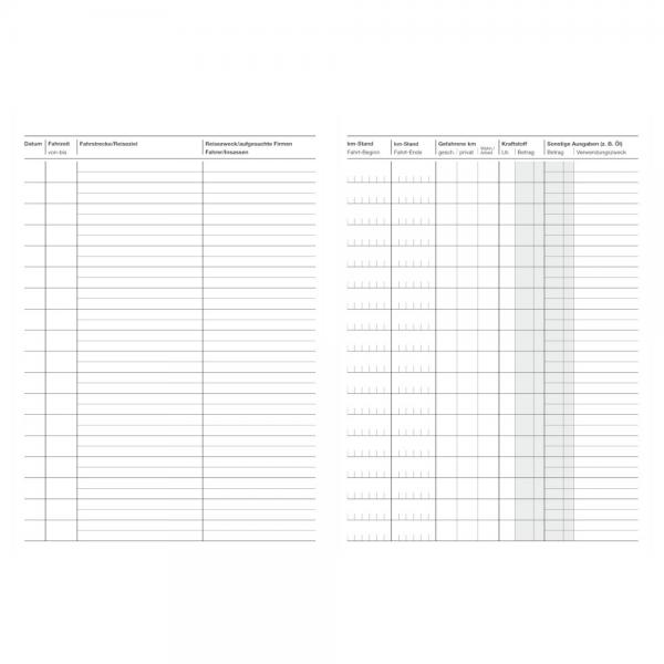 3x Herlitz Fahrtenbuch 602 / A5 / 32 Blatt