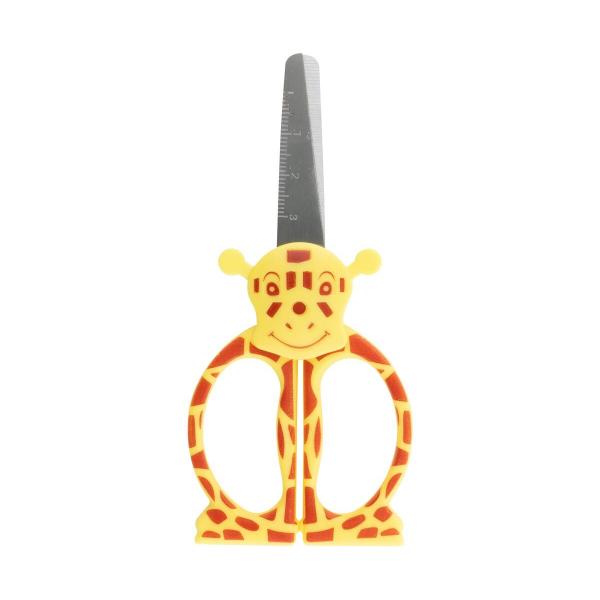 3x Motiv-Kinderschere / Bastelschere / abgerundeten Spitzen / 12 cm / 3 Motive