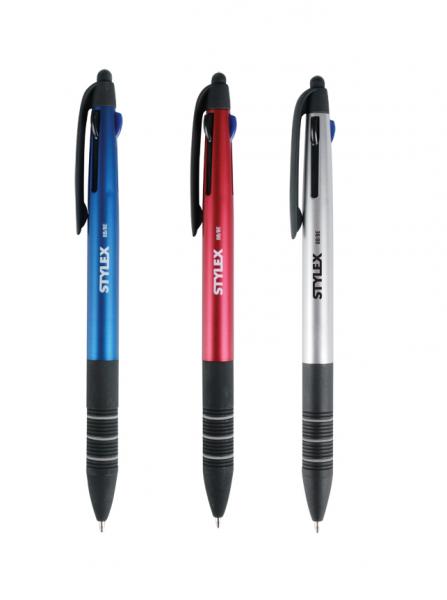3x Touchpen 3-farb Kugelschreiber Touchscreenstift / 3 verschiedene Farben