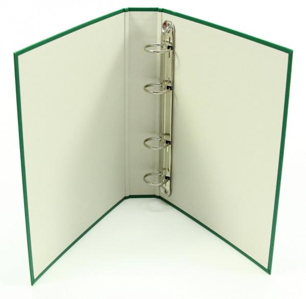 4x Ringbuch / DIN A5 / 4-Ring Ordner / Farbe: grün