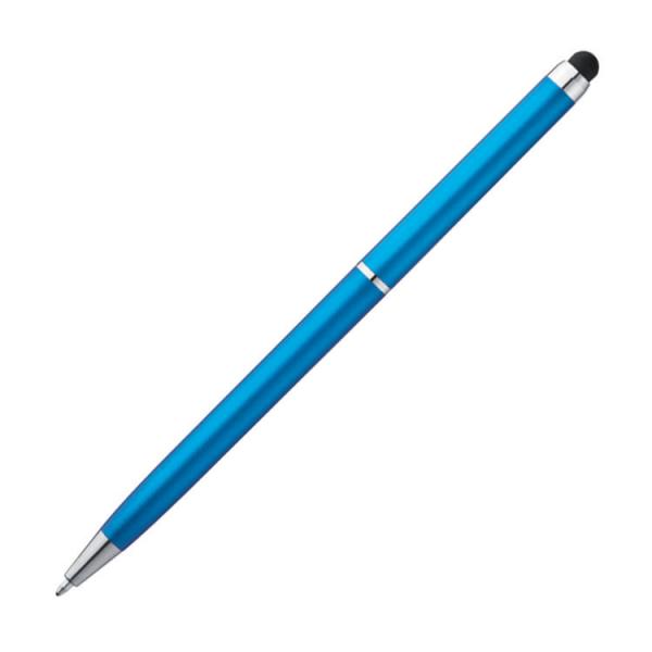 5 Touchpen Kugelschreiber / Farbe: hellblau