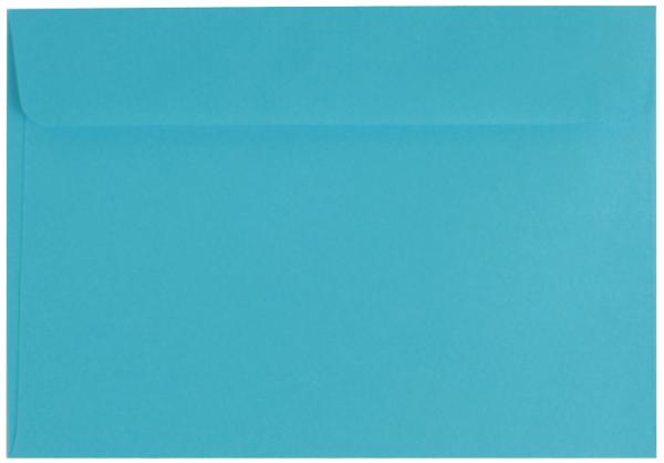 50 farbige Briefumschläge / Din C6 / Farbe: blau