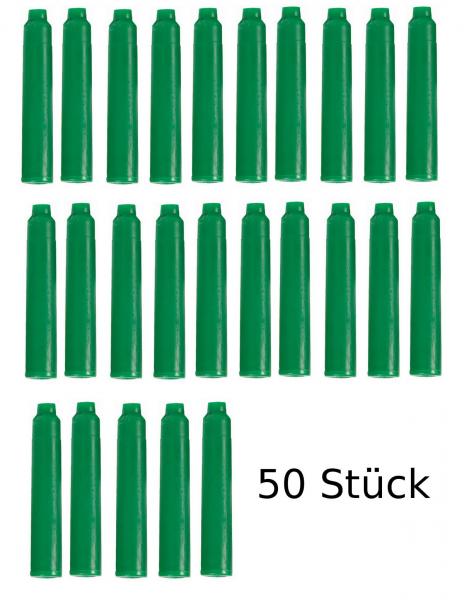 50 Füllerpatronen / Tintenpatronen / Farbe: grün
