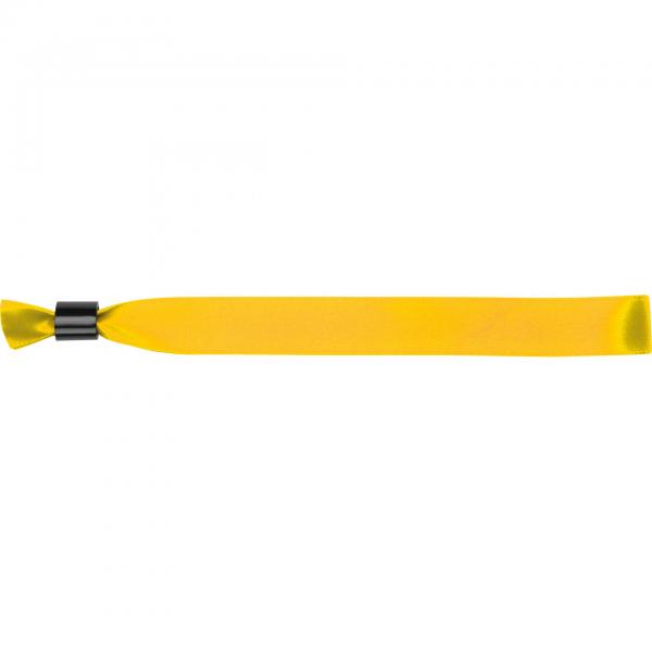 50x Einlassband / Festival Eintrittsbänder / aus Polyester / Farbe: gelb