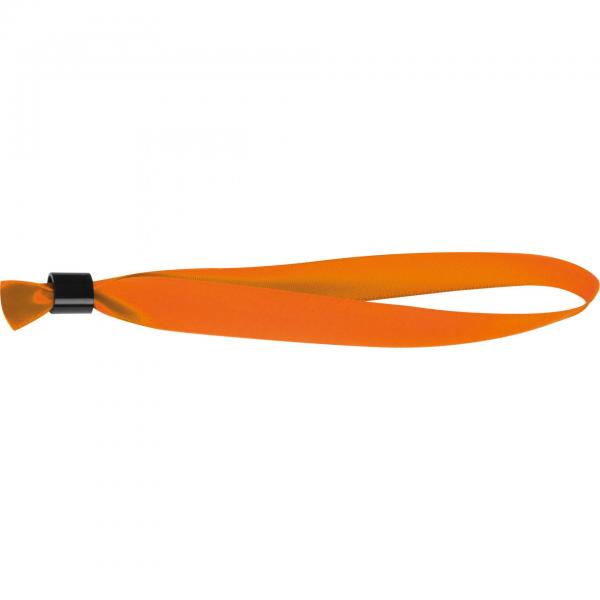 50x Einlassband / Festival Eintrittsbänder / aus Polyester / Farbe: orange