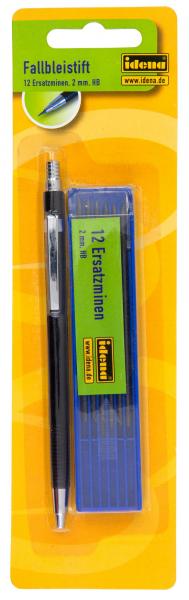schwarz Druckbleistift 12 Minen HB Farbe Fallbleistift incl