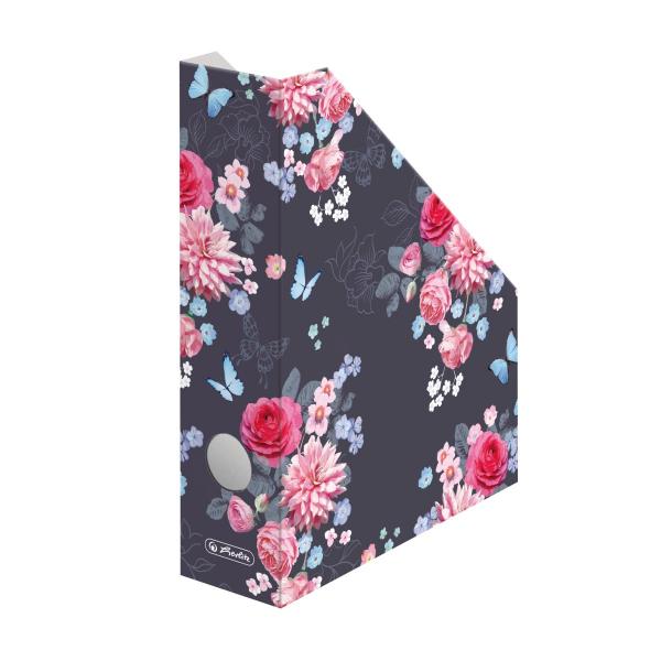 5x Herlitz Stehsammler / Stehordner / DIN A4 / "LadyLike Flowers"