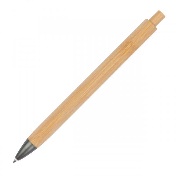 5x Holz Kugelschreiber aus Bambus mit Namensgravur