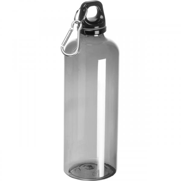 6x Sporttrinkflasche mit Karabinerhaken / 600ml / 6 Farben