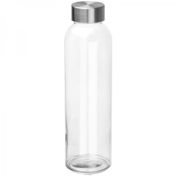 6x Trinkflasche / aus Glas / Füllmenge: 500ml / 6 verschieden Farben