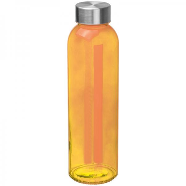 6x Trinkflasche / aus Glas / Füllmenge: 500ml / 6 verschieden Farben