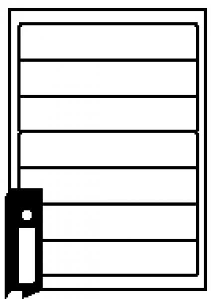 700 Labelmedia Ordner Etiketten 100 Blatt DIN A4 192 X 38