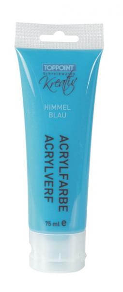 Acrylfarbe 75ml himmelblau blau