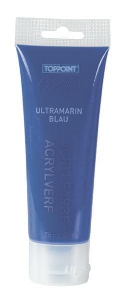 Acrylfarbe 75ml ultramarinblau blau