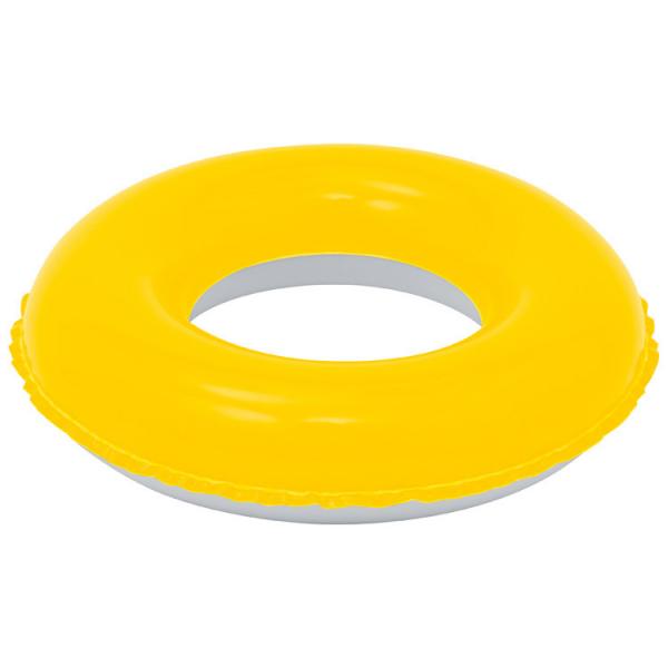 Aufblasbarer Reifen / Schwimmreifen / Schwimmring / Farbe: gelb