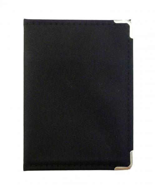 Ausweistasche / KFZ Schein Schutzhülle / Farbe: schwarz