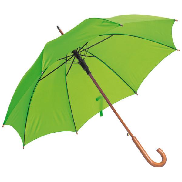 Automatik-Regenschirm / Farbe: apfelgrün
