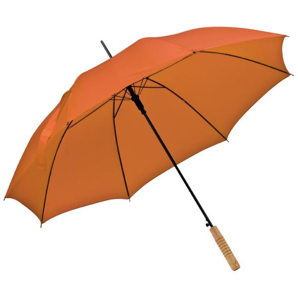 Automatik-Regenschirm / Farbe: orange